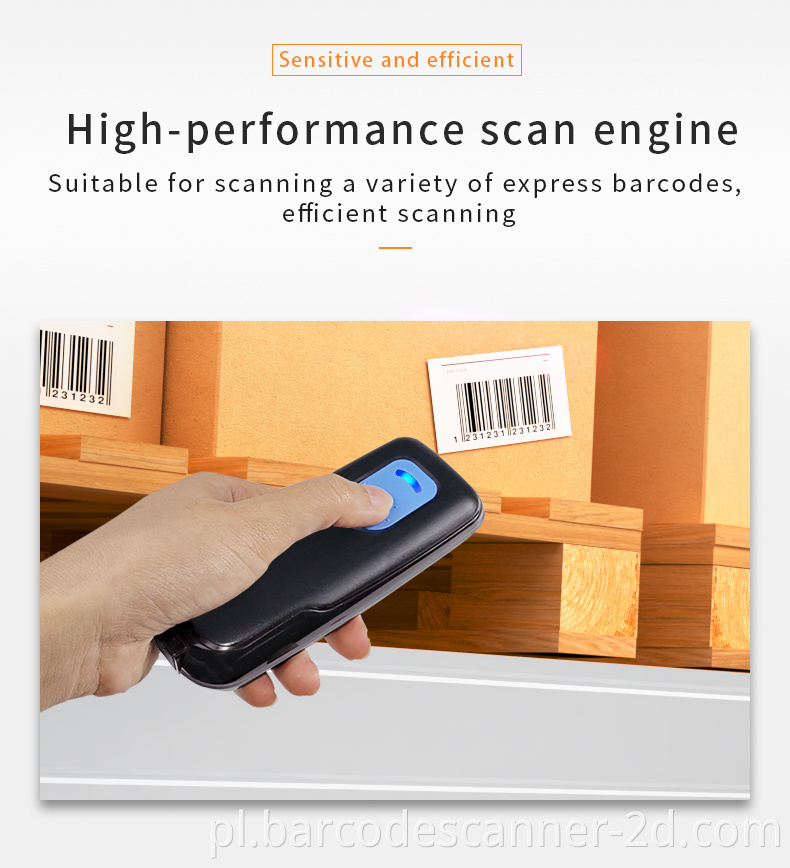 Skaner kodów kreskowych na telefon komórkowy Barcode Scanner For Mobile